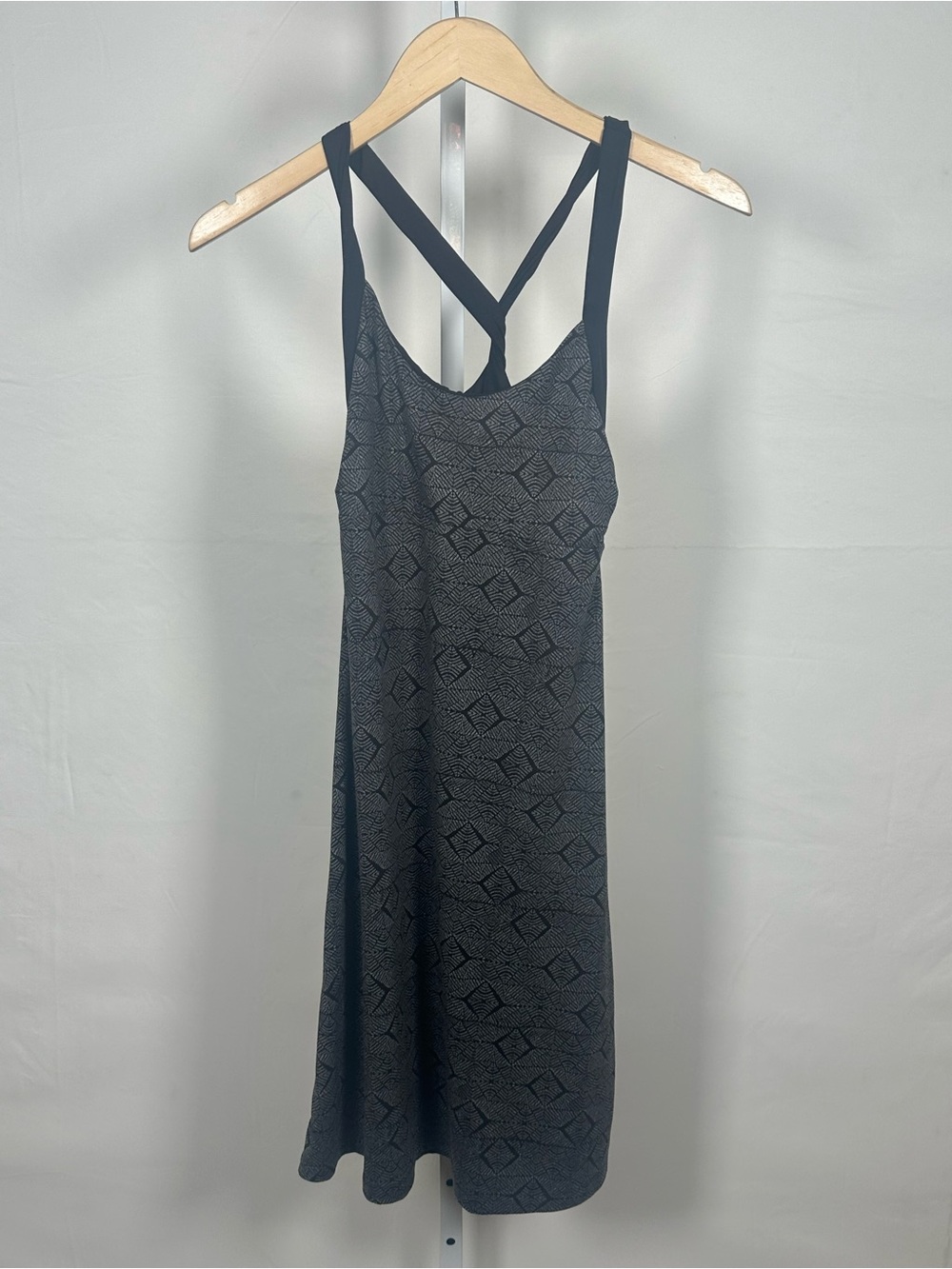 Patagonia Black & Dark Gray Patterned Tank Dress - Picture 2 of 6
